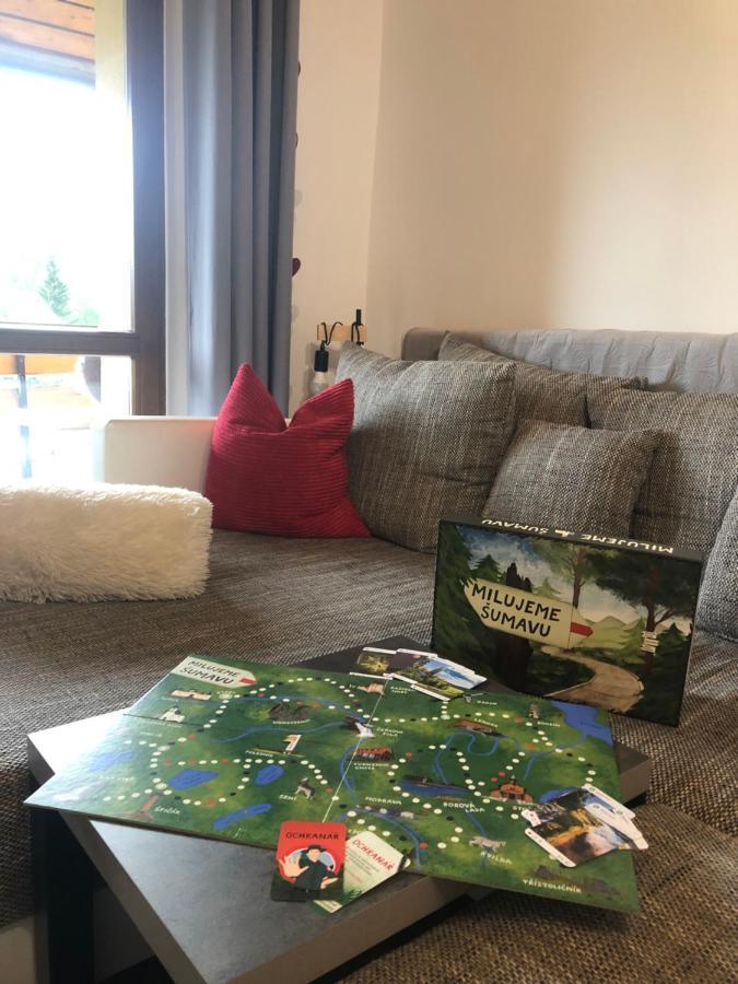 Apartman S Vyhledem Na Jezerni Stenu Železná Ruda Eksteriør billede