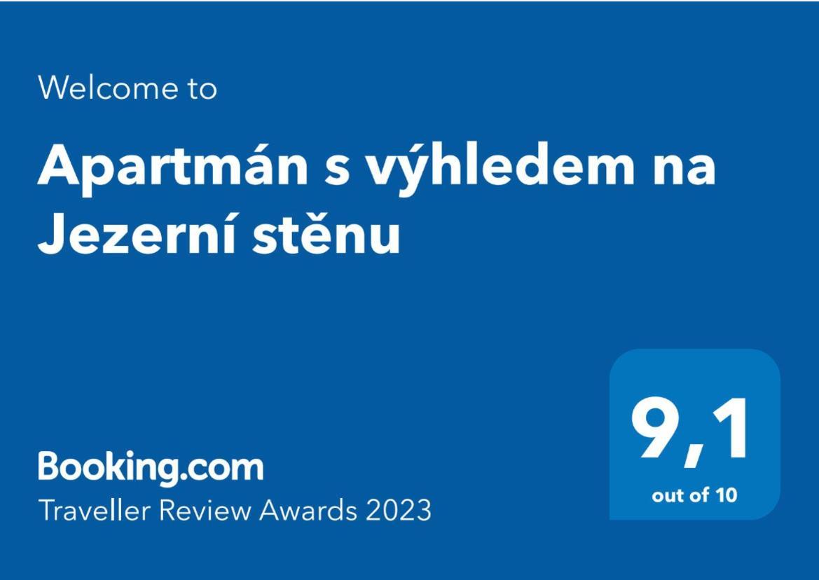 Apartman S Vyhledem Na Jezerni Stenu Železná Ruda Eksteriør billede